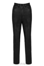 衣類 House of CB inaya ブラック ストレッチ ビーガン レザー パンツ 0N8J1023 - Image 12