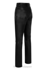 衣類 House of CB inaya ブラック ストレッチ ビーガン レザー パンツ 0N8J1023 - Image 13