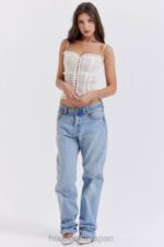 衣類 House of CB lula アイボリー スパンコール プリーツ コルセット 0N8J25 - Image 9
