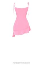 衣類 House of CB marcia フレンチピンクフリルミニドレス 0N8J195 - Image 8