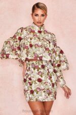 衣類 House of CB naeve ヴィンテージ フローラル フリル トップ 0N8J809 - Image 11