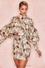 衣類 House of CB naeve ヴィンテージ フローラル フリル トップ 0N8J809 - Image 14