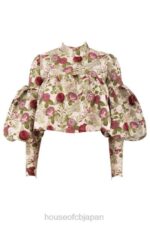 衣類 House of CB naeve ヴィンテージ フローラル フリル トップ 0N8J809 - Image 6