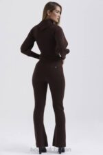 衣類 House of CB nereida チョコレート カシミア ブレンド パンツ 0N8J827 - Image 7