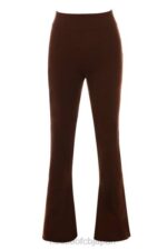 衣類 House of CB nereida チョコレート カシミア ブレンド パンツ 0N8J827 - Image 10