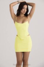 衣類 House of CB nisha ネオンスカルプティング ミニスカート 0N8J923 - Image 9
