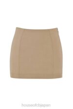 衣類 House of CB nisha ベージュ スカルプティング ミニ スカート 0N8J927 - Image 3