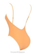 衣類 House of CB rhodes ライトオレンジ プランジ ワンピース水着 0N8J1185 - Image 5