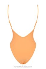 衣類 House of CB rhodes ライトオレンジ プランジ ワンピース水着 0N8J1185 - Image 6