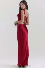衣類 House of CB sydel ルビーサテン バイアスカット マキシスカート 0N8J832 - Image 9