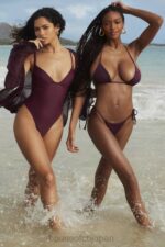 衣類 House of CB tropez プルーン ホルターネック ビキニトップ 0N8J1214 - Image 7