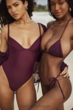 衣類 House of CB tropez プルーン ホルターネック ビキニトップ 0N8J1214 - Image 8