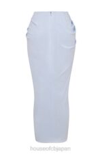 衣類 House of CB vesper ソフトブルーマキシスカート 0N8J850 - Image 6