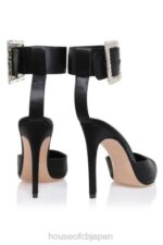 靴 House of CB クリスタブラッククリスタルバックルパンプス 0N8J1095 - Image 6