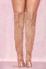 靴 House of CB 並外れたタンのリアルスエードサイブーツ 0N8J1122 - Image 10